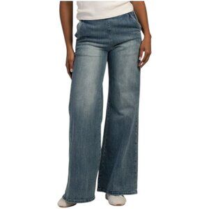 SAIGE DENIM Pull On Waist Denim Jeans